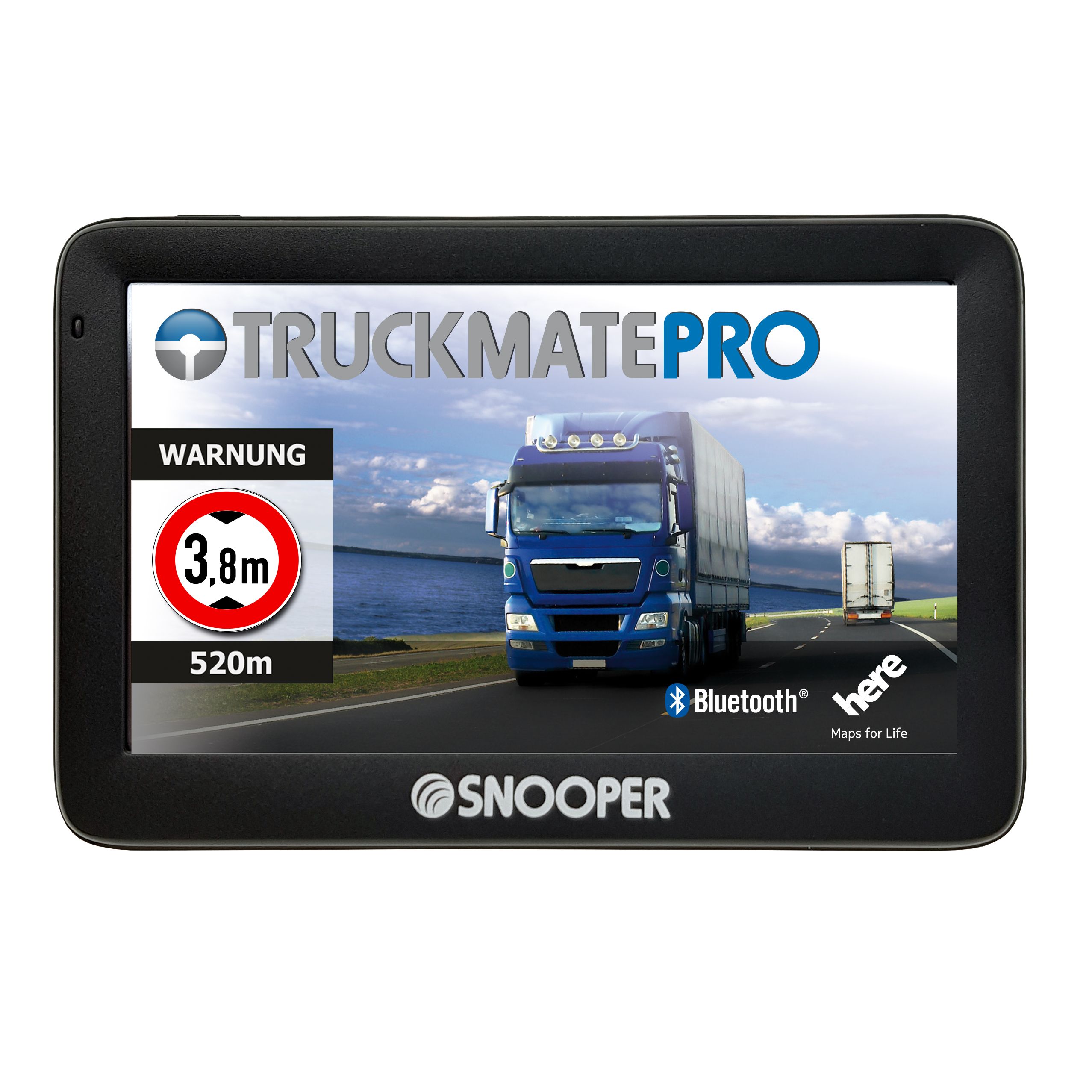 Snooper Truckmate PRO S5100 - 5 inch navigatie voor vrachtwagens - Europa kaarten