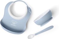 BabyBjörn Babyservies 3-delig - Pastelblauw