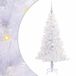 vidaXL Kunstkerstboom met 150 LED Wit 150 cm PVC en Staal
