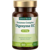 Holland & Barrett Enzymen Complex Digezyme EC 50mg - 60 capsules
