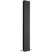 Hudson Reed Radiateur Design Delta Vertical Noir 160 cm x 28 cm x 5.8 cm 882 Watts