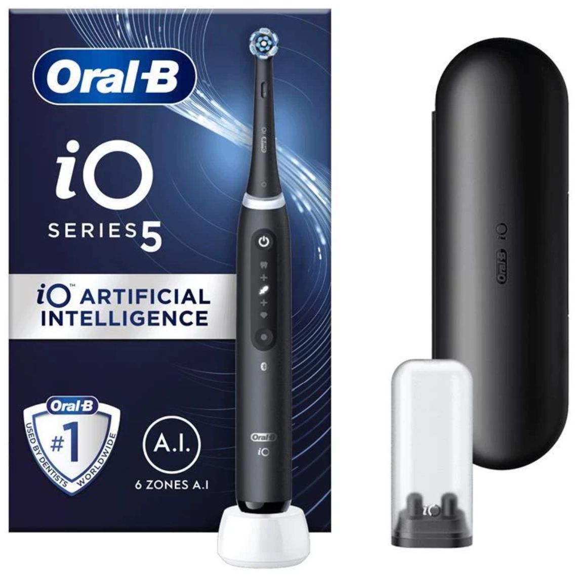Oral-B iO Series 5 Elektrische Tandenborstel - Zwart