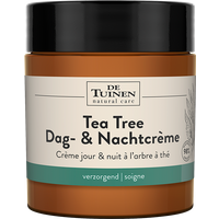 De Tuinen 1+1 gratis Tea Tree Dag- & Nachtcrème - 120ml