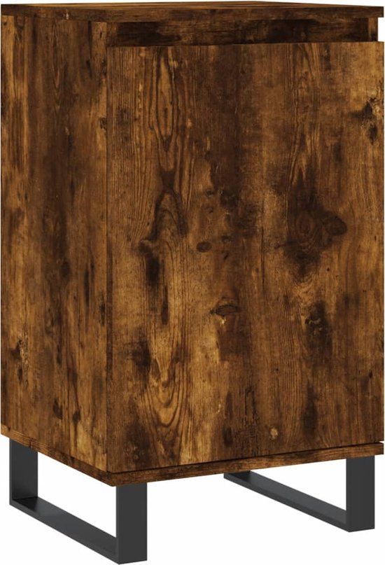 vidaXL Dressoir Gerookt Eikenhout 40x35x70 cm