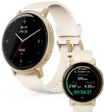 Hama Arion 3,35 cm (1.32") AMOLED 43 mm Digitaal 466 x 466 Pixels Touchscreen Goud GPS