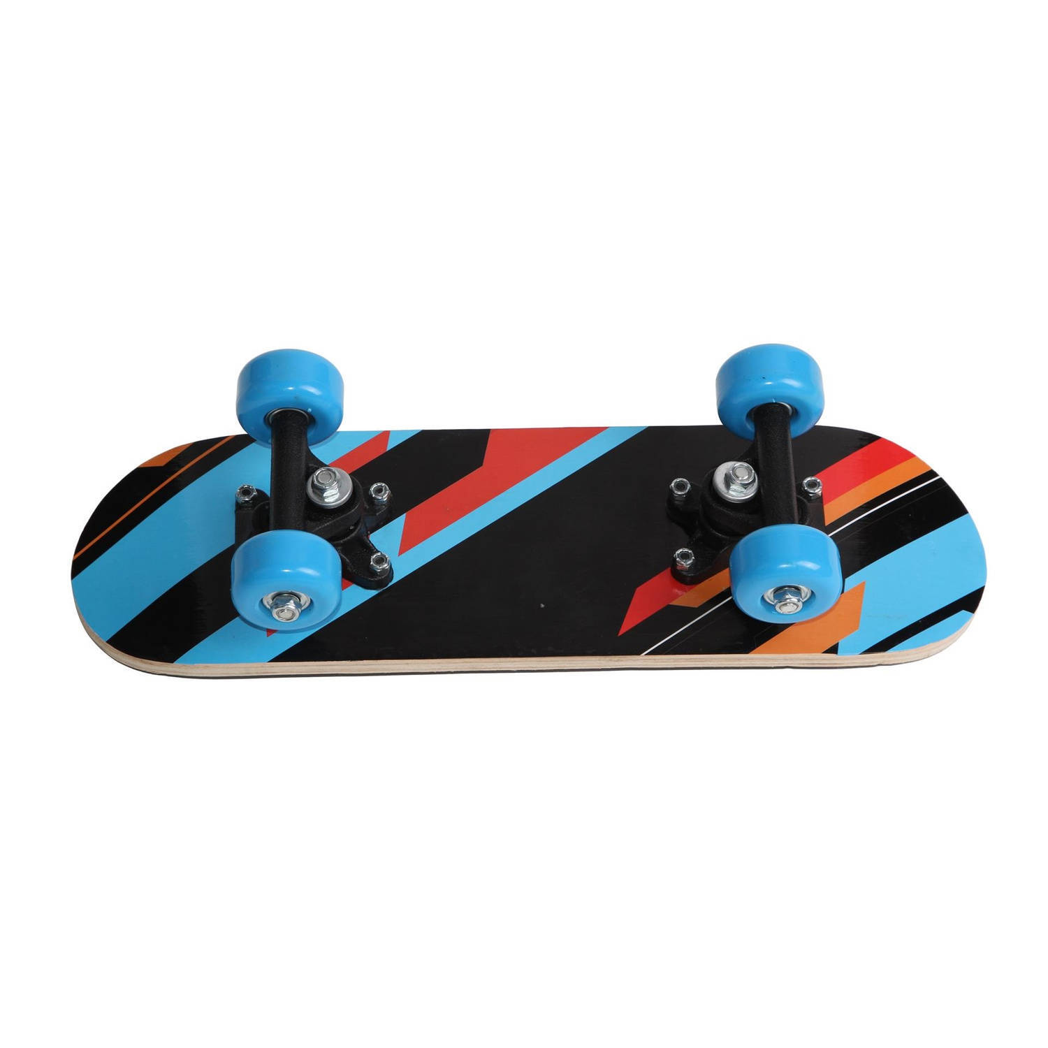 LAUBR Penny Board mini Skateboard Blue Note 17"x5"