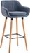 OutdoorMatch Luxe Barkruk Thelma - Gris