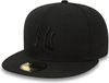 New Era 59 Fifty Cap New York Yankees Zwart Unisex Volwassenen Maat 7 3/8