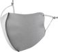 Masque lavable Gris - Réglable - Non médical - Unisexe - Nylon