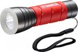 VARTA LED Outdoor Sports Flashlight - Red/Black - 500 lm - Includes Batteries