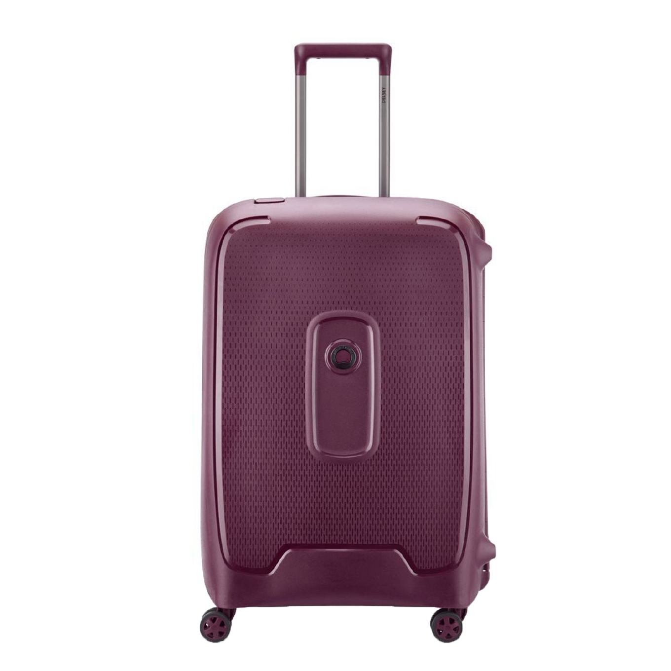 DELSEY Delsey Moncey 4 Wheel Trolley 70 purple Harde Koffer Paars