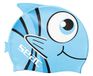 Seac 1520027080024A Zwemmuts, siliconen, hypoallergeen, voor kinderen, unisex, blauw, small
