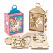 Baker Ross AX665 Unicorn Lantern Kits - Pack van 3, Woodcraft Crafts voor Kids Arts and Crafts Activities, geweldig voor Unicorn Thema Feesten!