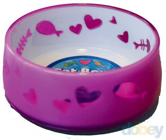 All For Paws Eetbak Kitty Love 300ml - Roze