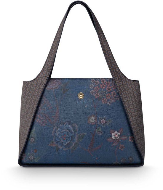 Pip Studio Filou Schoudertas Dames - Bodhi Flower - Blauw