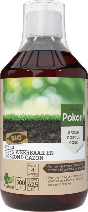 Pokon Bio Kuur Voor een Weerbaar en Gezond Gazon - Concentraat - 500ml