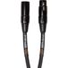 Roland Black Series Heavy-duty XLR-microfoonkabel, 25-voet