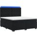 Prolenta Maison Exclusive - Boxspringbed met matras, zwart, 140 x 200 cm, fluweel
