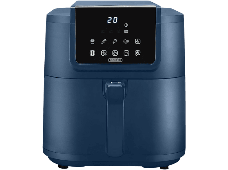 Bourgini Slim Fit Health Fryer 8L - Blue