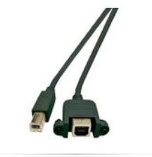 MicroConnect USBABF1PANEL2 - USB-kabel - 1,8 m - Zwart