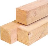 Tuindeco Douglas palen 15.0 x 15.0 x 500 cm ongeschaafd