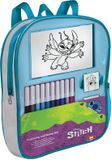 Multiprint Stitch rugzak kleurset met stempels en viltstiften voor kinderen.