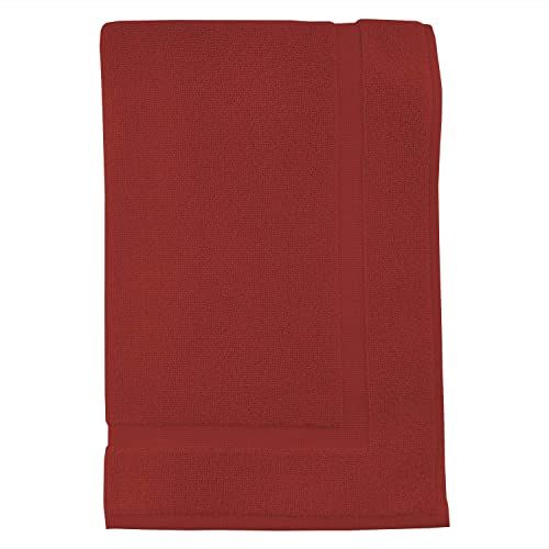 Soleil d'ocre Lagune Badmat - Katoen - Steen - 50 x 80 cm - 3615434771111
