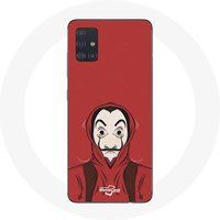 Maniacase Case voor Samsung Galaxy A51 la casa de papel painting dali mask