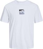 JACK & JONES Jcoedition Berlin Tee Ss Crew Neck T-shirt Mannen L Wit