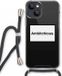 Case Company® - iPhone 13 Mini Case with Cord - Ambitchious - Black TPU Back Cover