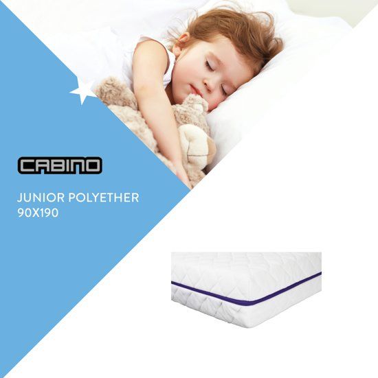 Cabino - Matras Polyether - 90x190 cm - Wit