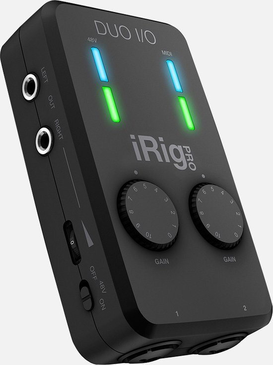 IK Multimedia iRig Pro Duo I/O mobiele audio interface