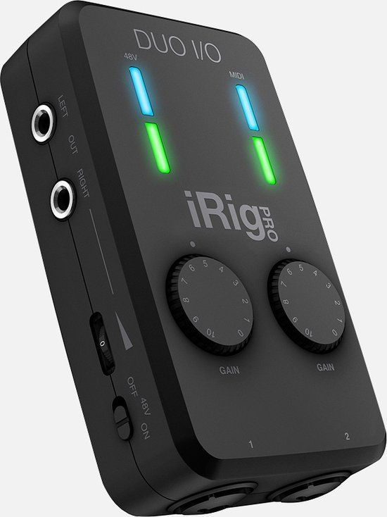 IK Multimedia iRig Pro Duo I/O mobiele audio interface
