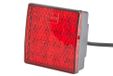 HELLA VALUEFIT 2NE 357 029-041 Mistachterlamp - LED - 12V - Inbouw - Lenskleur: Rood - Kabel: 260mm - Stekker: open kabeleinden - Achter