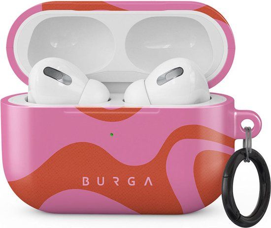 Burga AirPods Pro Case - Ride The Wave - Roze - Hardcase