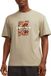 Jack & Jones Sequoia T-shirt Homme Manches Courtes Coton Brun-Orange-Noir Taille S