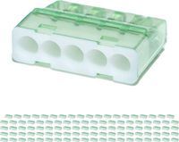 BES LED Vintex Lasklem - 5 Polig - 0.2-2.5 mm2 - Wit - 100 Stuks