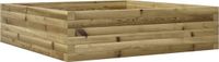 vidaXL Plantenbak 90x90x23 cm geïmpregneerd grenenhout