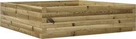 vidaXL Plantenbak 90x90x23 cm geïmpregneerd grenenhout