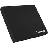 Gorilla Sports MOVIT® Balance Pad met Fitnessband - Set van 2 - Balanskussen - Yoga - Pilates - Meditatie - Zwart