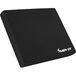 Gorilla Sports MOVIT® Balance Pad met Fitnessband - Set van 2 - Balanskussen - Yoga - Pilates - Meditatie - Zwart