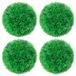 VidaXL Kunstbuxusbollen 4 stuks - Groen - 12 cm