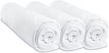 Set Easy dort Set van 3 Hoeslakens 60x120cm Wit Katoen Jersey