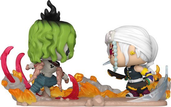 Funko Demon Slayer Tengen Uzui vs. Gyutaro (Pop! Moment) Vinylfiguur 1753