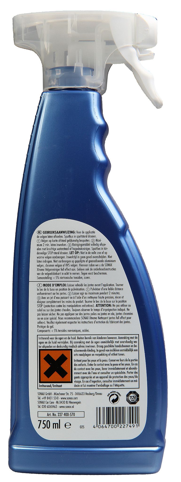 Sonax wheel star 750 ml