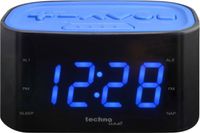 Technoline WT 465 Wekkerradio Zwart/Blauw