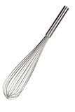 Pentole Agnelli Eco-Line Eierklopper, roestvrij staal, lengte 60 cm, zilver, één maat