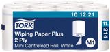Tork 101221 Wiping Plus Poetspapier M1 2-laags 11 Rollen