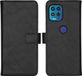 iMoshion Hoesje Motorola Moto G100 - Book Case - Zwart - Met Pasjeshouder
