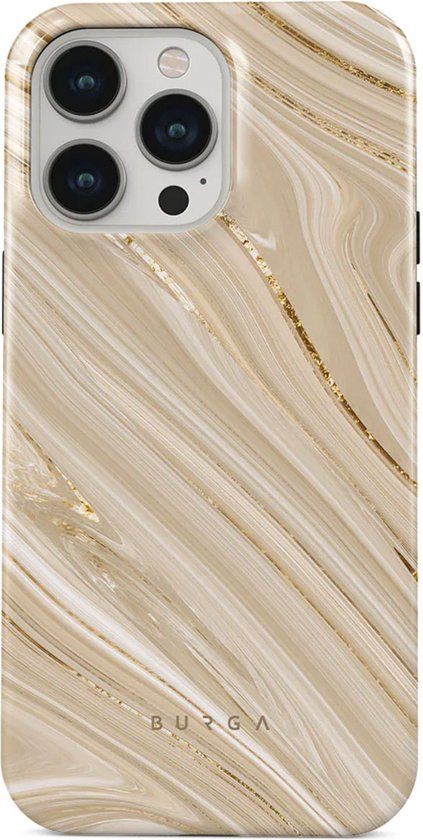 Burga Hoesje Geschikt voor iPhone 15 Pro - Tough Backcover MagSafe - Meerkleurig